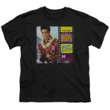 Elvis Presley Blue Hawaii Album Youth T-Shirt Black