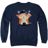 Elvis Presley Lil G I Adult Crewneck Sweatshirt Navy