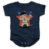 Elvis Presley Lil G I Baby Onesie T-Shirt Navy
