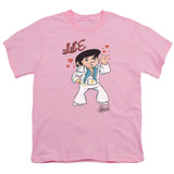 Elvis Presley Lil E Youth T-Shirt Pink