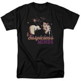 Elvis Presley Suspicious Minds Adult 18/1 T-Shirt Black