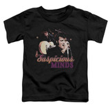 Elvis Presley Suspicious Minds Toddler T-Shirt Black