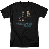 Elvis Presley Jailhouse Rock Adult 18/1 T-Shirt Black
