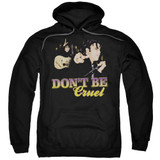 Elvis Presley Don't Be Cruel Adult Pullover Hoodie Sweatshirt Black