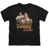 Elvis Presley Teddy Bear Youth T-Shirt Black
