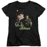 Elvis Presley G I Blues Women's T-Shirt Black