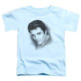 Elvis Presley Dreamy Toddler T-Shirt Light Blue