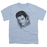 Elvis Presley Dreamy Youth T-Shirt Light Blue