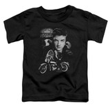 Elvis Presley The King Rides Again Toddler T-Shirt Black