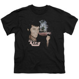 Elvis Presley Home Sweet Home Youth T-Shirt Black