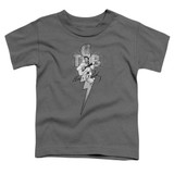 Elvis Presley TCB Ornate Toddler T-Shirt Charcoal