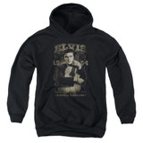 Elvis Presley 1954 Youth Pullover Hoodie Sweatshirt Black
