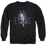 Elvis Presley Dream State Classic Adult Crewneck Sweatshirt Black