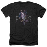 Elvis Presley Dream State Classic Adult Heather T-Shirt Black