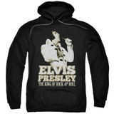 Elvis Presley Golden Classic Adult Pullover Hoodie Sweatshirt Black