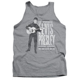Elvis Presley In Person Classic Adult Tank Top T-Shirt Athletic Heather