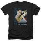 Elvis Presley Memphis Classic Adult Heather T-Shirt Black