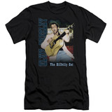 Elvis Presley Memphis Classic Premuim Canvas Adult Slim Fit T-Shirt Black