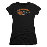 Frank Zappa Barking Pumpkin Junior Women's Sheer T-Shirt Black