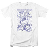 Where The Wild Things Are Wild Sketch S/S Adult 18/1 T-Shirt White