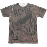 AC/DC We Salute You Adult Sublimated T-Shirt White