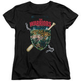 The Warriors Shield S/S Women's T-Shirt Black