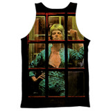 David Bowie Ziggy Star Dust (Front/Back Print) Adult Sublimated Tank Top T-Shirt White