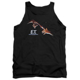 E.T. The Extra Terrestrial Poster Adult Tank Top Black