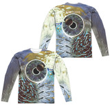 Pink Floyd Pulse (Front/Back Print) Adult Sublimated Long Sleeve T-Shirt White