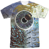 Pink Floyd Pulse (Front/Back Print) Adult Sublimated Crew T-Shirt White