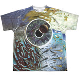 Pink Floyd Pulse (Front/Back Print) Youth Sublimated Crew T-Shirt White