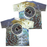 Pink Floyd Pulse (Front/Back Print) Youth Sublimated Crew T-Shirt White