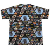 Pink Floyd Photographs (Front/Back Print) Youth Sublimated Crew T-Shirt White