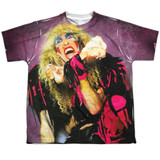 Twisted Sister Dee Youth Sublimated Crew T-Shirt White