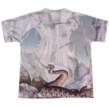 Yes Relayers Sub (Front/Back Print) Youth Sublimated Crew T-Shirt White