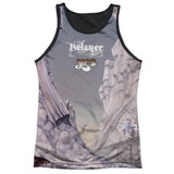 Yes Relayers Sub Adult Sublimated Tank Top T-Shirt White/Black