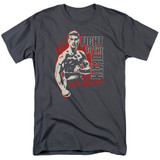 Bloodsport To The Death Adult 18/1 T-Shirt Charcoal