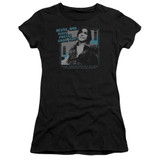 Breakfast Club Bad Junior Women's Sheer T-Shirt Black