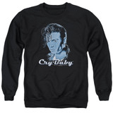 Cry Baby King Cry Baby Adult Crewneck Sweatshirt Black