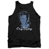 Cry Baby King Cry Baby Adult Tank Top T-Shirt Black