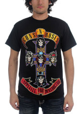 Guns N Roses Appetite For Destruction Jumbo Print Classic T-Shirt