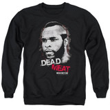 Rocky III Dead Meat Adult Crewneck Sweatshirt Black