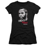 Rocky III Dead Meat Junior Women's Sheer T-Shirt Black