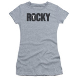 Rocky Logo Junior Women's Sheer T-Shirt Heather