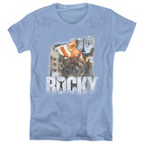 Rocky The Champion Women's T-Shirt Carolina Blue