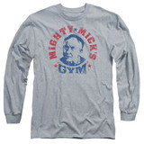Rocky Mighty Micks Gym Adult Long Sleeve T-Shirt Heather