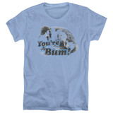 Rocky You're A Bum Women's T-Shirt Carolina Blue