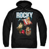 Rocky I Did It Adult Pullover Hoodie Sweatshirt Black