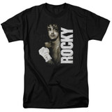 Rocky Painted Rocky Adult 18/1 T-Shirt Black