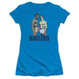 Rocky Ballers Junior Women's Sheer T-Shirt Turquoise